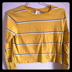 Large strip tilly shirt